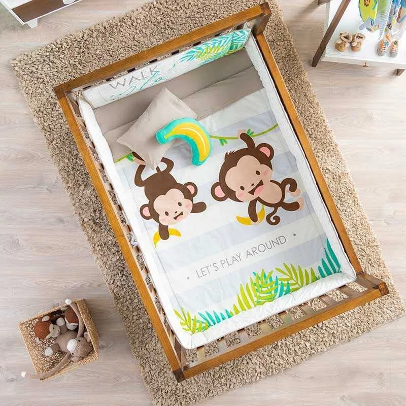 Blancosarmonia Juego De Edredon Cama Cuna Corral Bebe Vianney Baby Monkey 1 799 00 Blancosarmonia Juego De Edredon Cama Cuna Corral Bebe Vianney Baby Monkey 1 799 00
