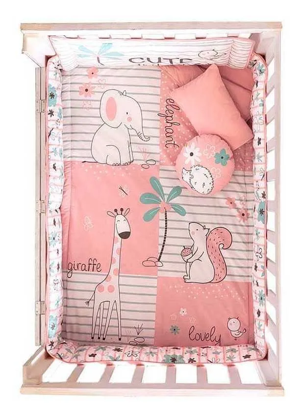 Blancosarmonia Juego De Edredon Cama Cuna Corral Bebe Vianney Cute Animals 1 799 00 Blancosarmonia Juego De Edredon Cama Cuna Corral Bebe Vianney Cute Animals 1 799 00