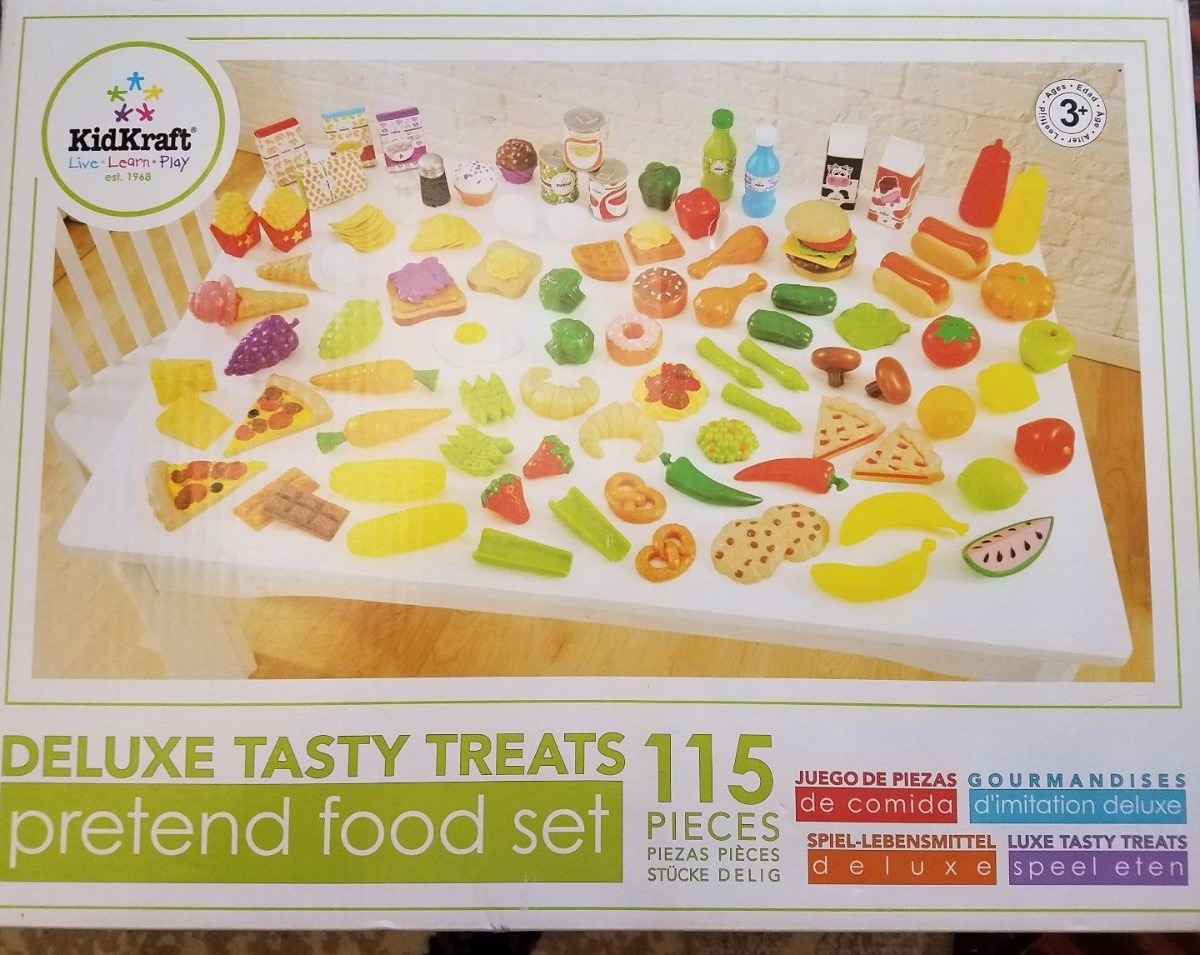 kidkraft 63330 tasty treat pretend play food set