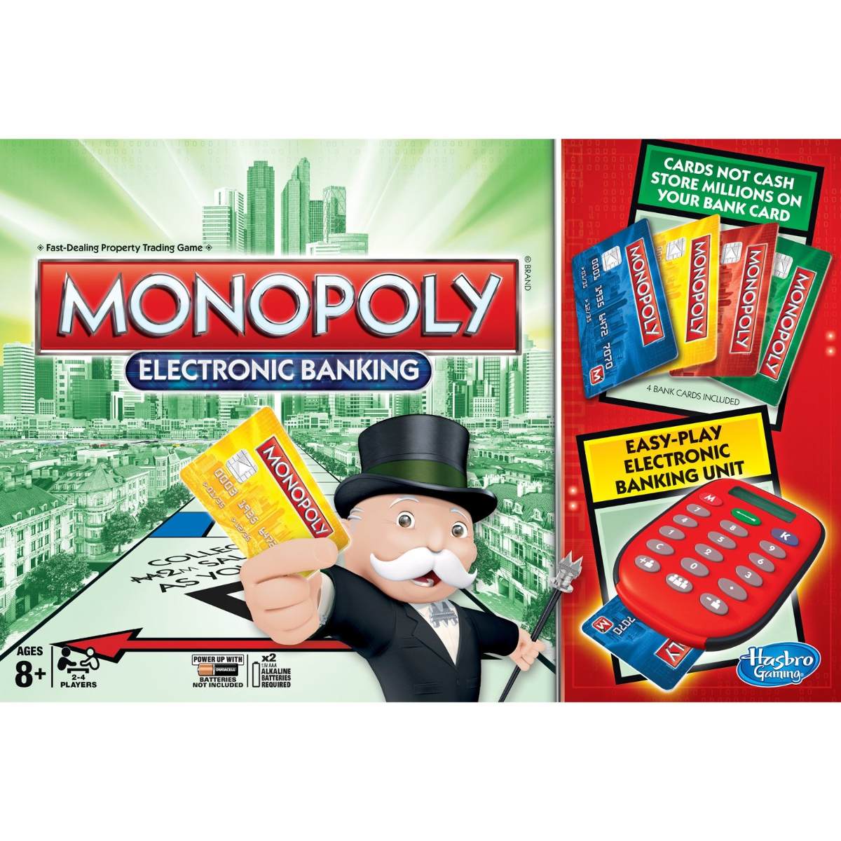 Juego De Mesa Hasbro Monopoly Banco Electronico - $ 257 ...