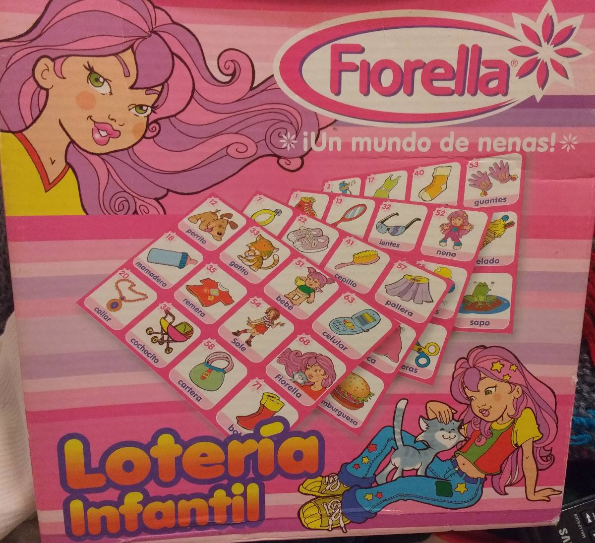 Juego De Mesa Loteria Infantil Fiorella 100 00 En Mercado Libre