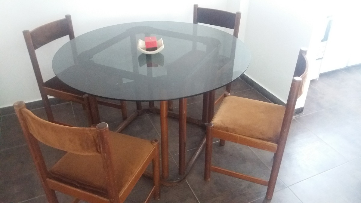 Juego De Mesa Y Sillas - Comedor Roble Macizo - $ 5.499,00 en ... Juego De Mesa Y Sillas - Comedor Roble Macizo - $ 5.499,00 en ...