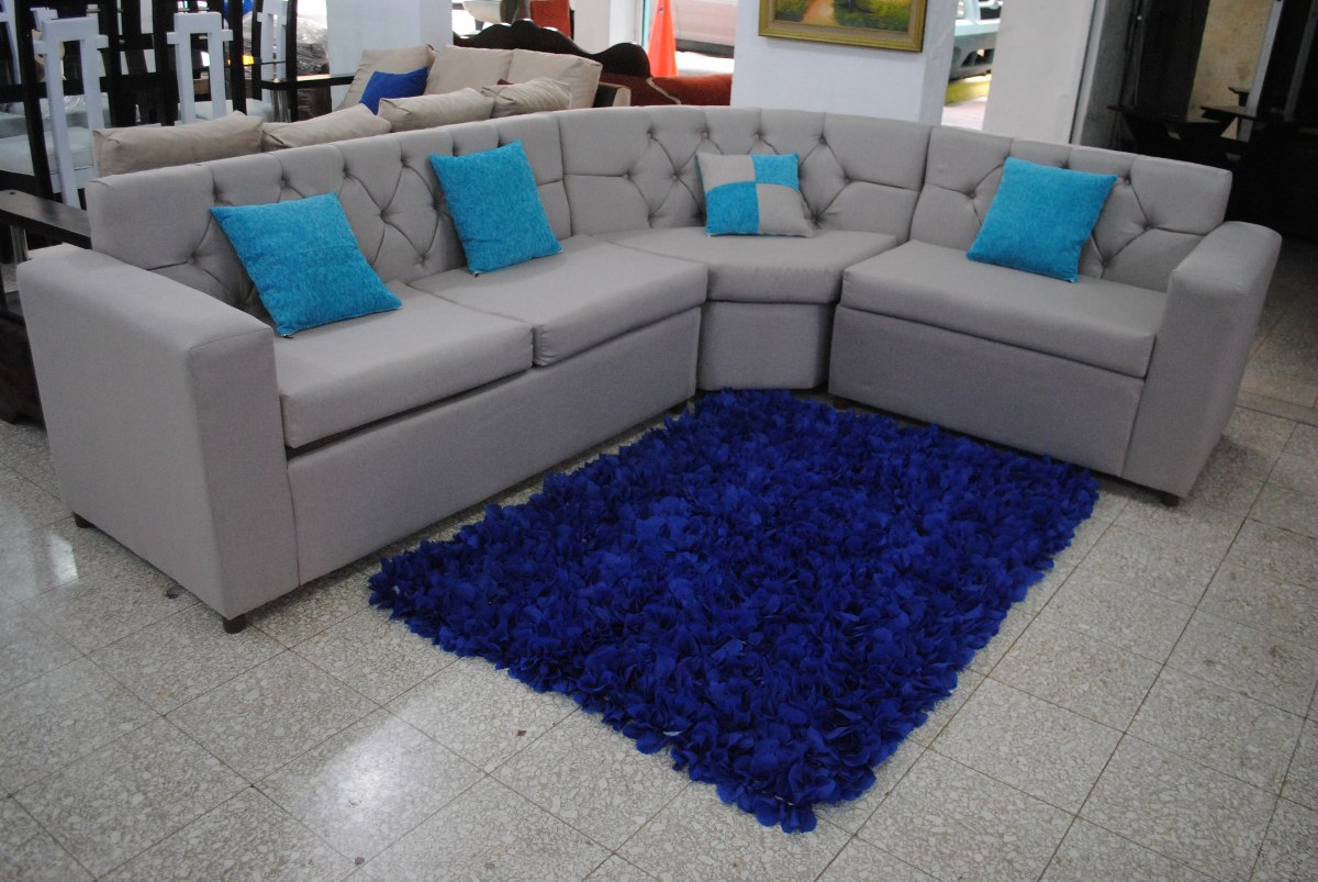 Juego De Mueble Curvo Camba Capitoneado - $ 28,500.00 en ...