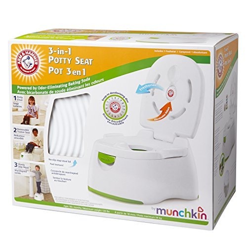 Munchkin Orinal Desodorizante 3 en 1