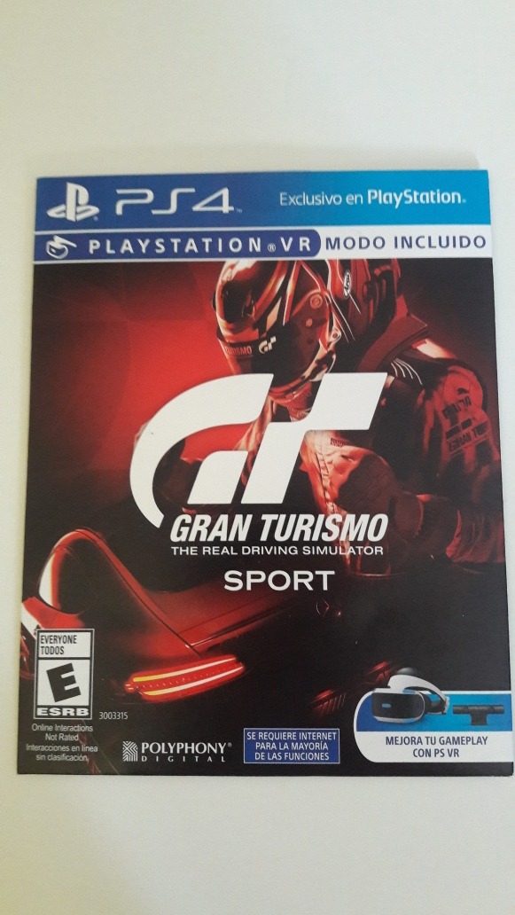 Juego Gran Turismo Sport Ps4 1 A 2 Jugadores 20 000 En Mercado