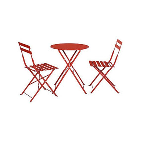 Sillas Envio Juego Y Mesa Patio Metal Jardin 2 Bistro Incl On0P8wk