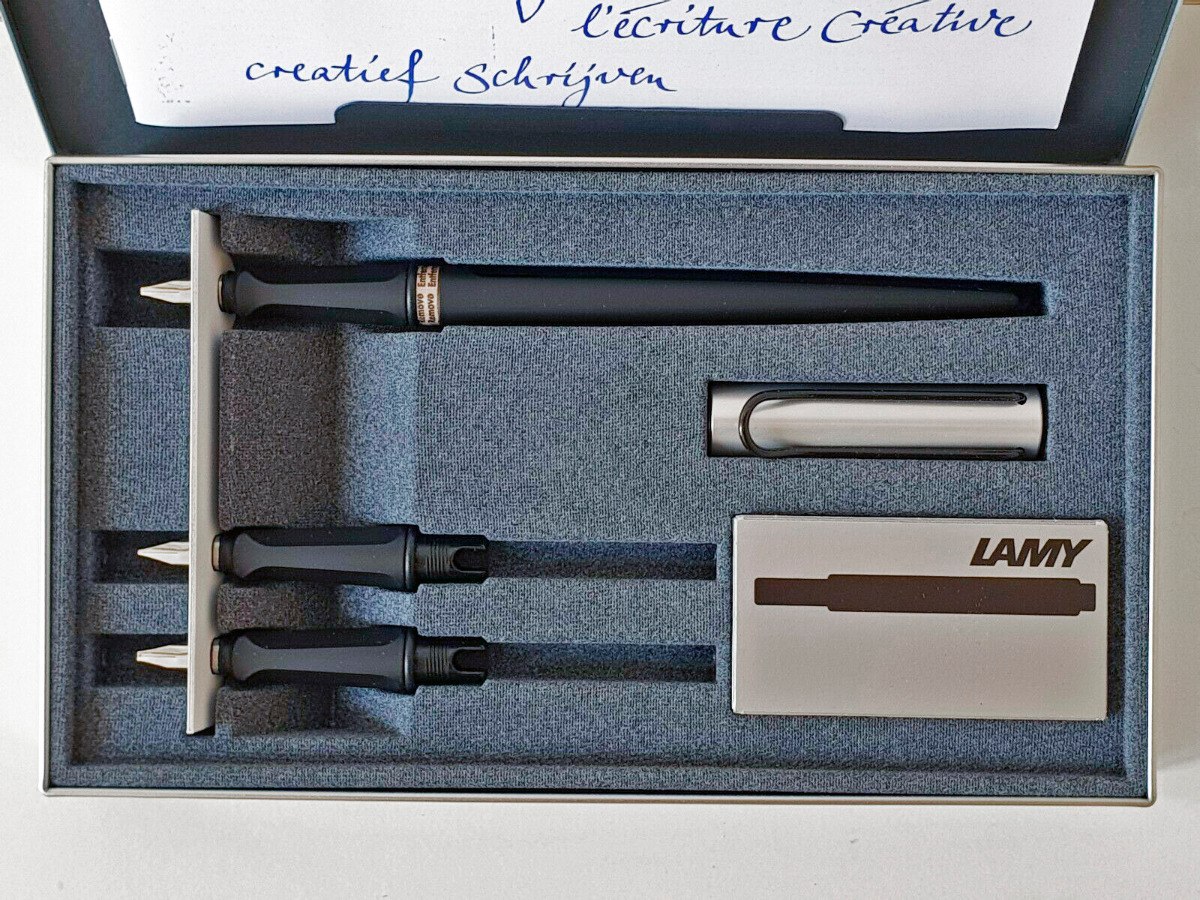 Juego de pluma juego de caligraf/ía con 5 puntas para escribir y pluma de regalo perfecta pluma Caligrapher con pluma Pluma