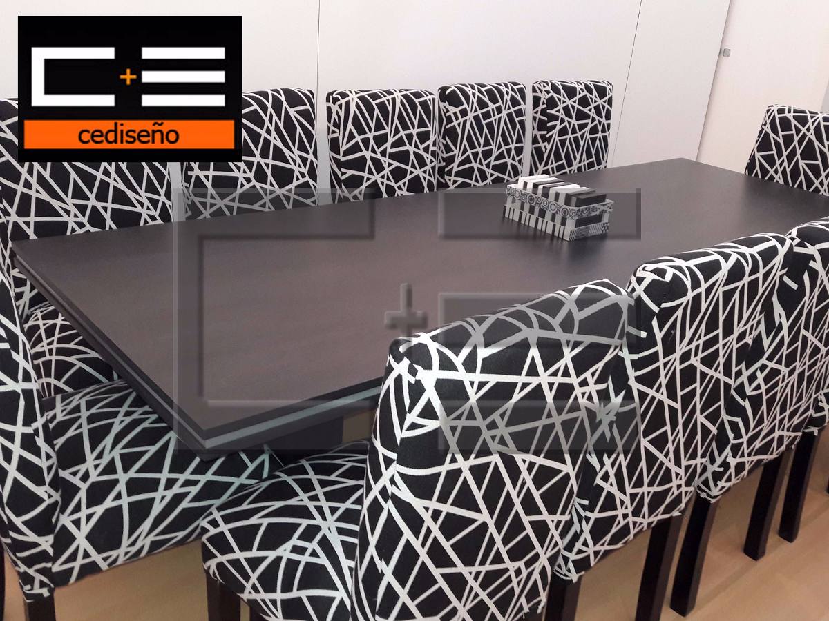 Juego Rectangular Chenille Xl 260x9012 Sillas Comedor Mesa 0ynmOvNw8