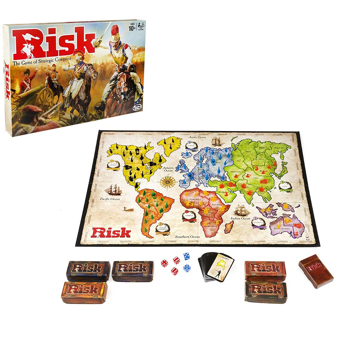 Juego Risk Hasbro B7404 - $ 949.00 en Mercado Libre