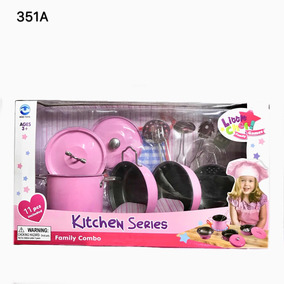 Cocina Niña Aluminio 351 Set Juguete Pz 11 Juego Regalo A qVMUzpSGL