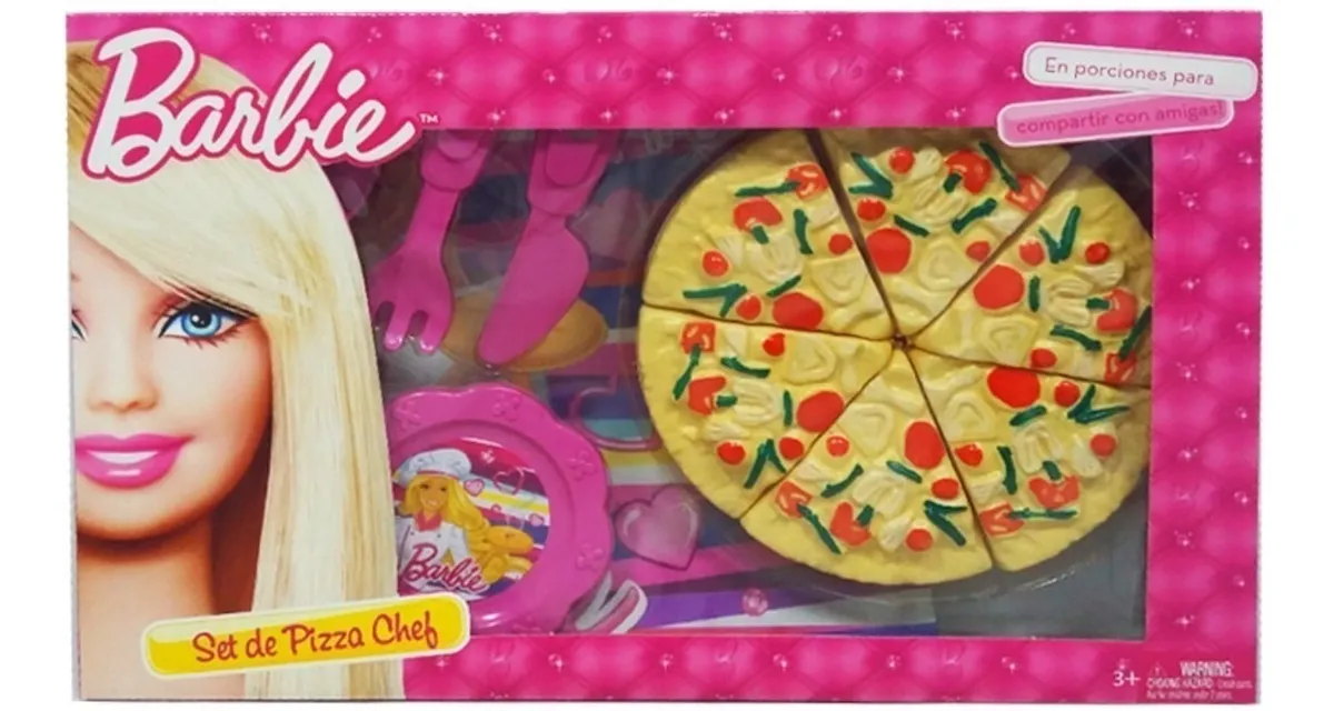 pizza barbie set
