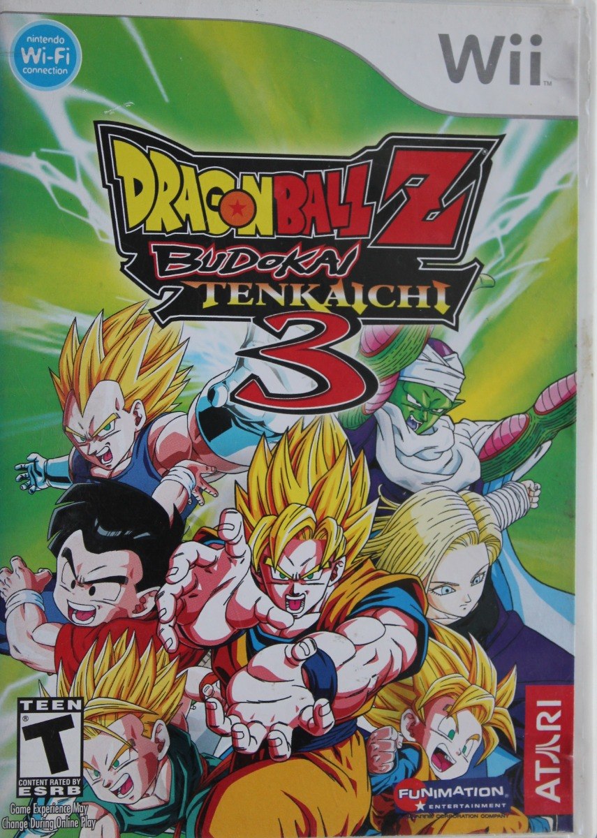Juego Wii Dragon Ball Z Budokai Tenkaichi 3 150.000 en