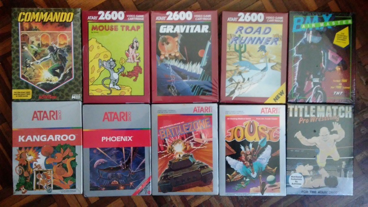 Juegos Atari 2600 Nuevos Y Sellados Precio Por Unidad Bs 7 500 00
