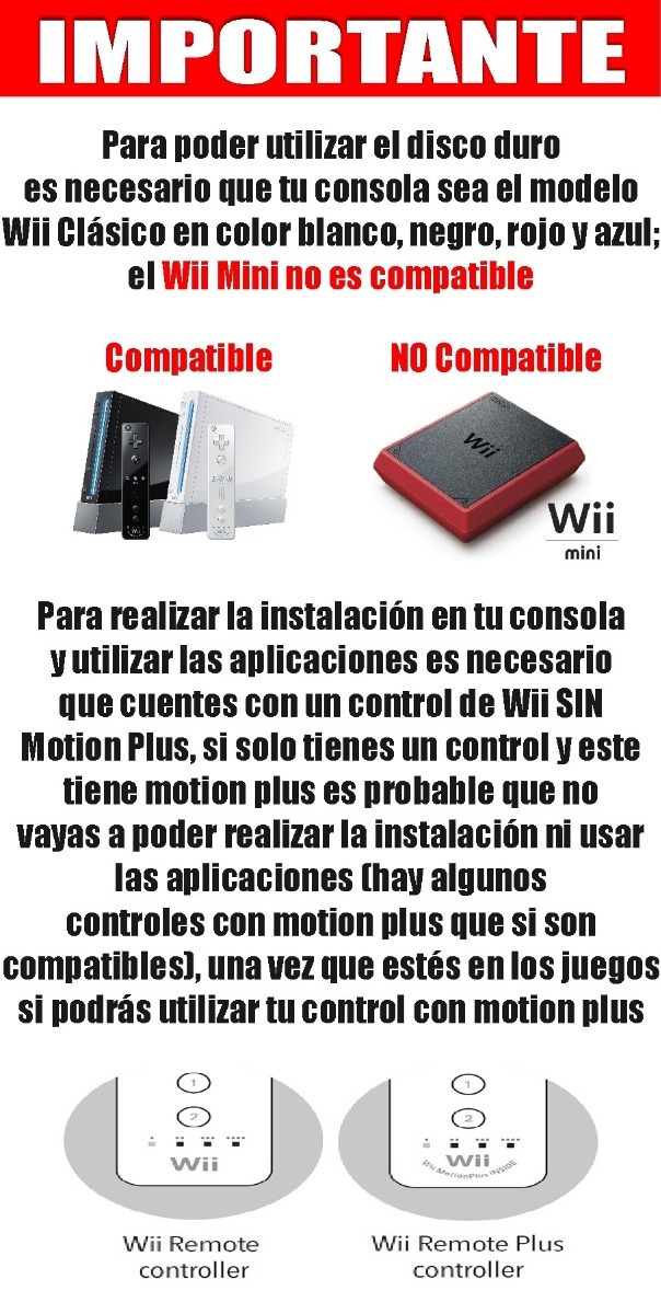 Disco Duro Nintendo Wii Con Juegos Y Chip Virtual 1 350 00 En