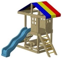 Juegos Infantiles De Madera Para Jardin - $ 18,876.00 en ...