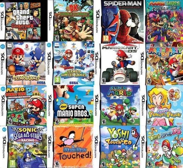 Juegos Nintendo Ds Digitales/leer Bien La Descripcion ...