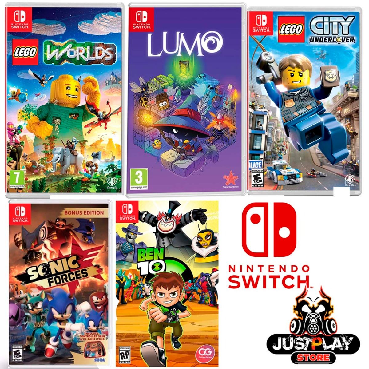 Juegos Nintendo Switch Fisico, Original Nuevo, Tienda ...