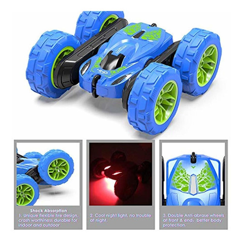 360° Flipping Functions Remote Control Amphibious Electric Stunt RC Car Kids Toy