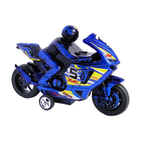 Motociclista 24x14cm Juguete Moto Con Calidad Niño BdCxoWQre