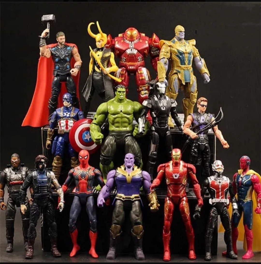 Juguetes Avengers Capitan, Hulk, Thanos, Spiderman End Game - Bs. 3.700.000,00 en Mercado Libre