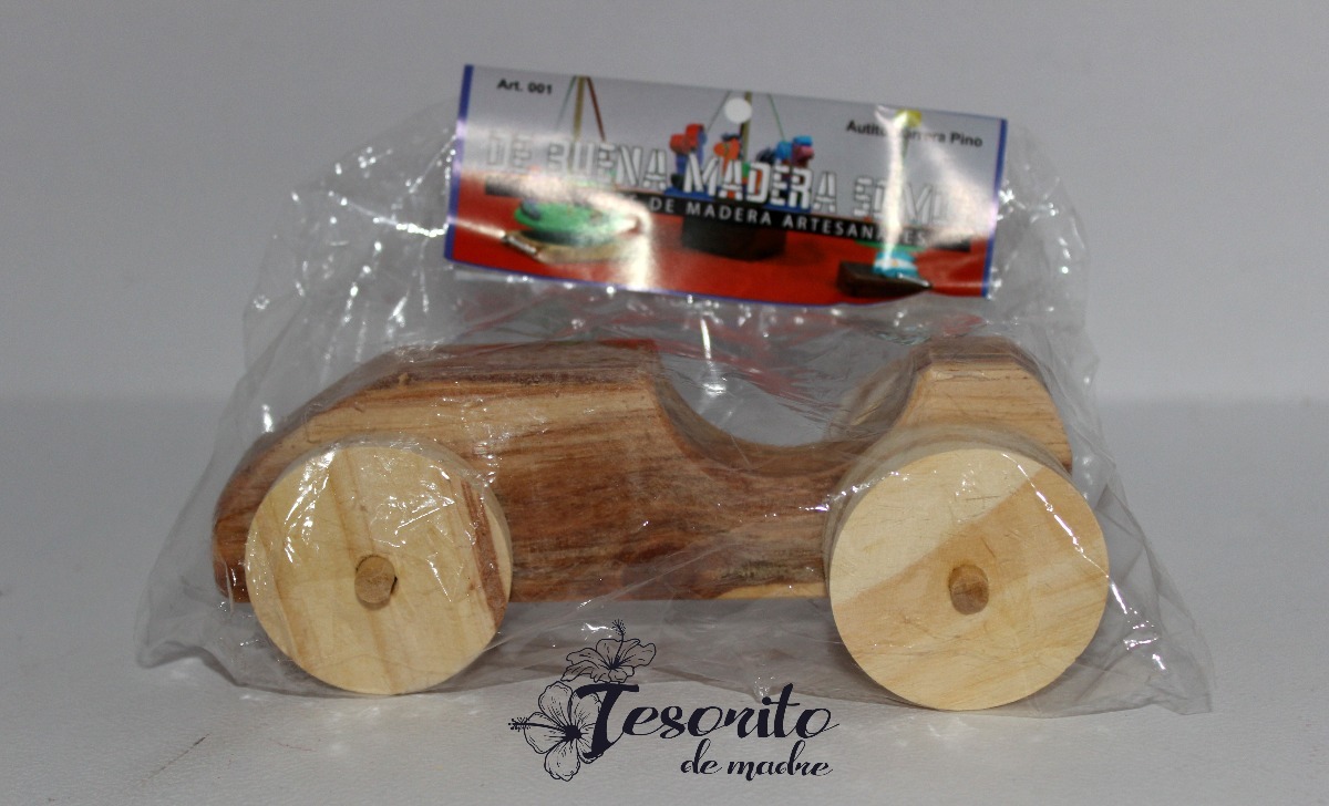Madera Auto Sin Juguetes De Pintar Artesanal 15cm xCQeodrBW