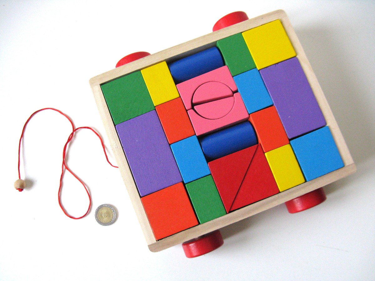 Bloques Juego Carro Auto En Madera 09898 Juguetes Didacticos 00 tsQrdxBohC