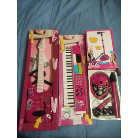 Juguetes Teclado Guitarra Micrófono Barbie 