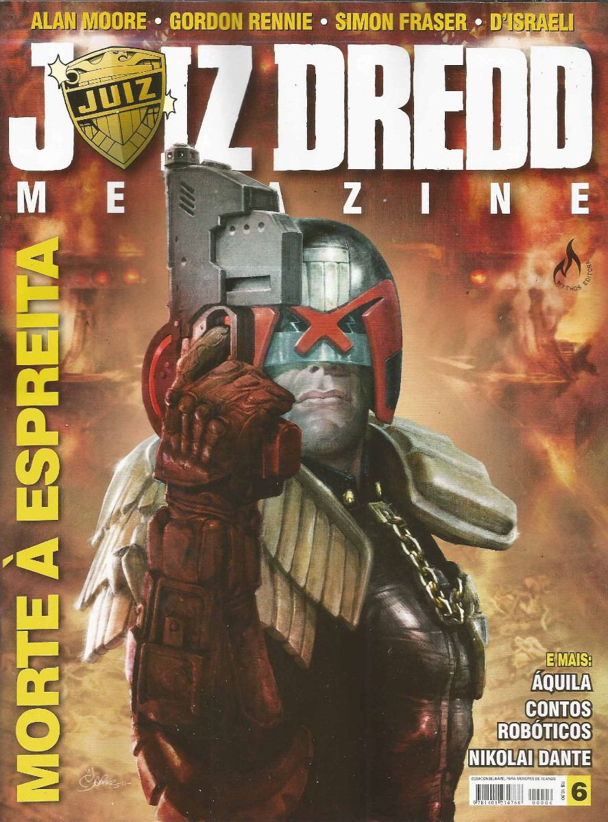 juiz dredd megazine