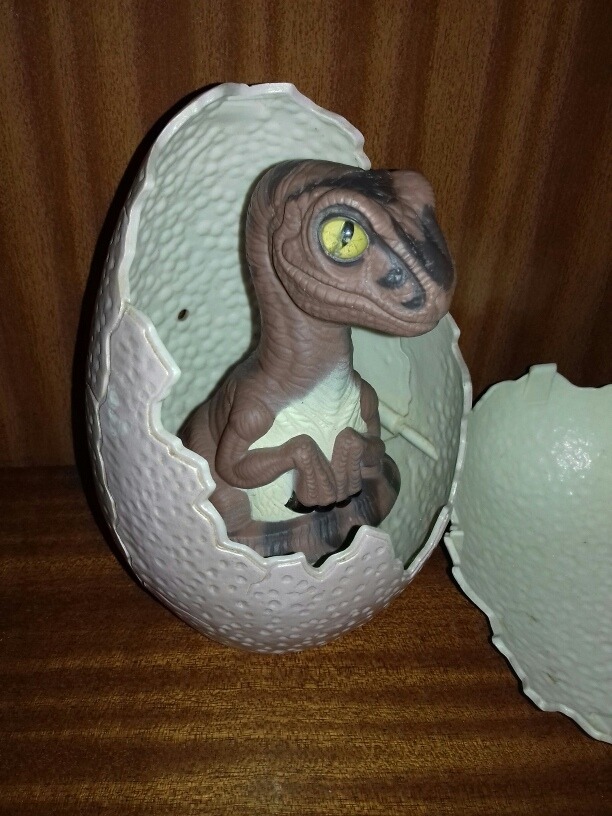 Jurassic Park Huevo Bebe Velociraptor Kenner 1997 - $ 5.000,00 en ...