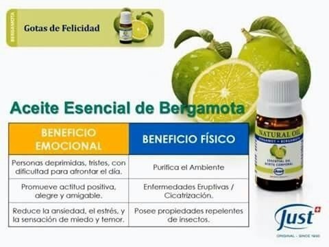 Just Aceite Esencial De Bergamota 10ml 1 050 00 En Mercado Libre