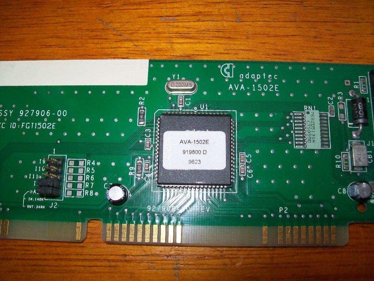 Adaptec AVA-1502E Drivers Mac Adaptec AVA-1502E Driver