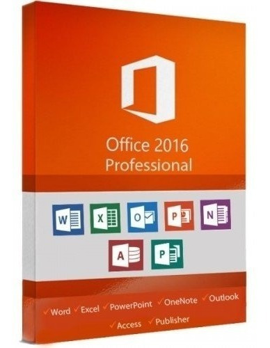 Licença microsoft office professional plus 2016