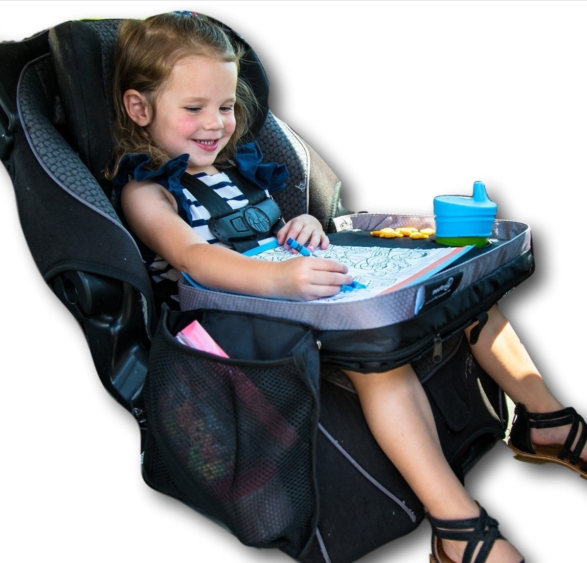 Kids E Z Travel Lap Desk Tray Universal Fit For Car Seat
