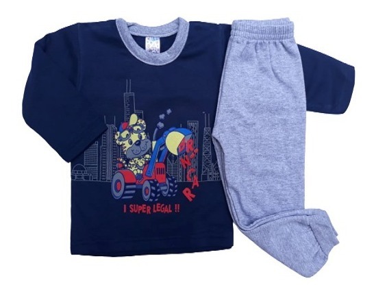 conjunto moletom masculino infantil