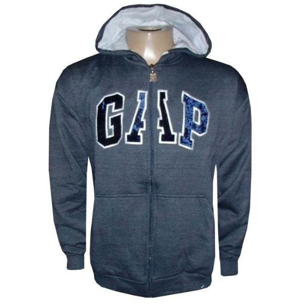 casaco gap masculino com ziper