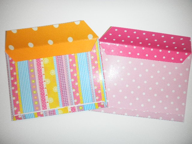 moldes para sobres de tarjetas