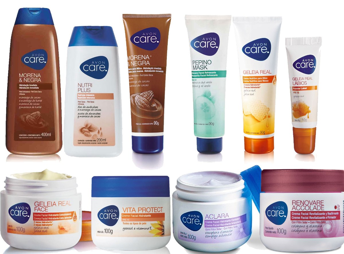 Kit 10 Produtos Da Linha Avon Care Nova Embalagens Compre R 136