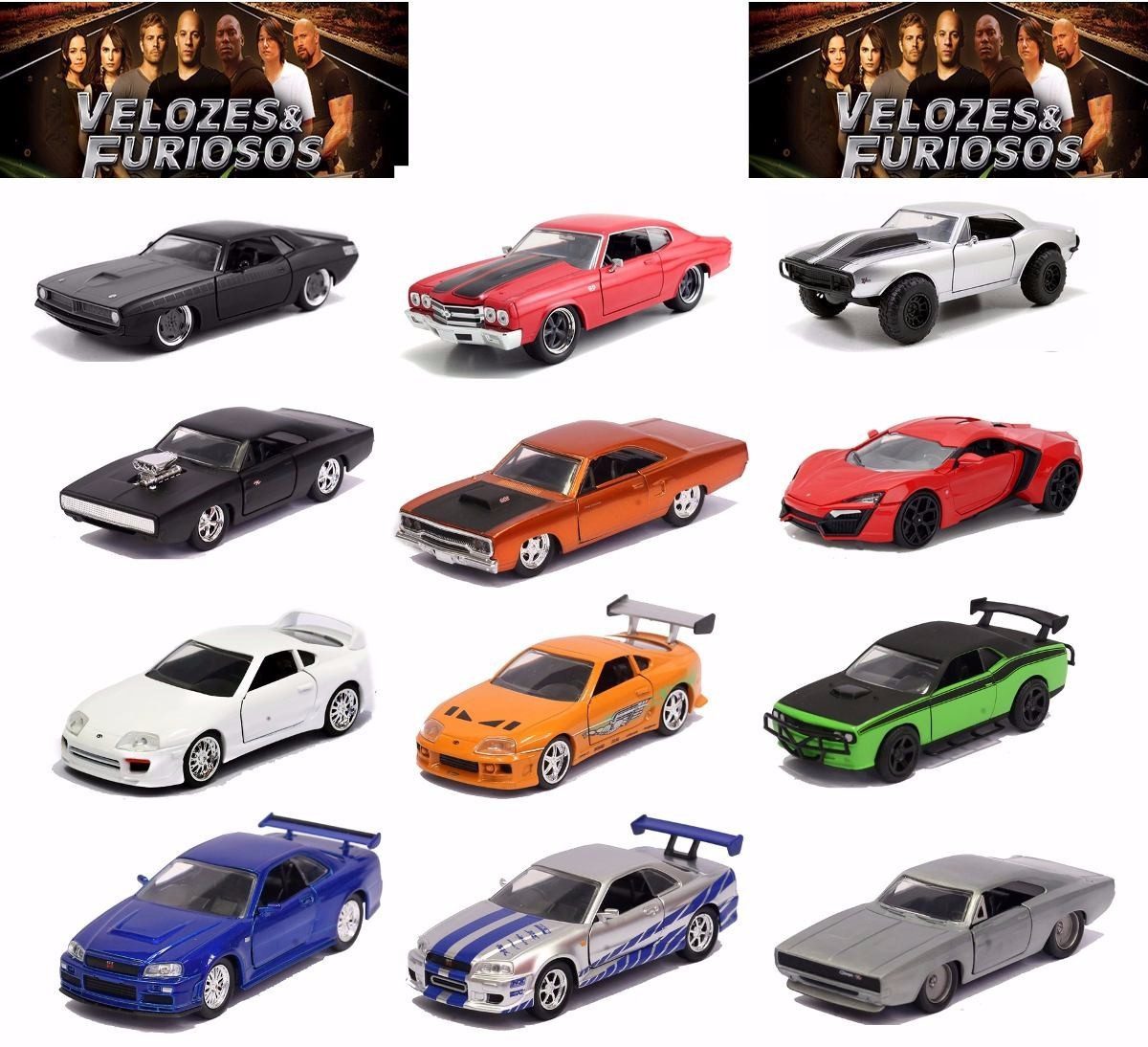 Modelos Diferentes De Miniaturas Velozes E Furiosos Qual A Sua | My XXX ...