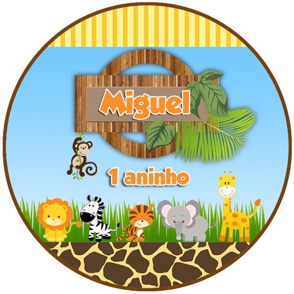 rotulos personalizados safari