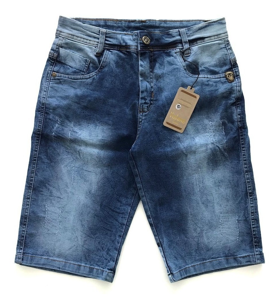 bermuda jeans masculina atacado