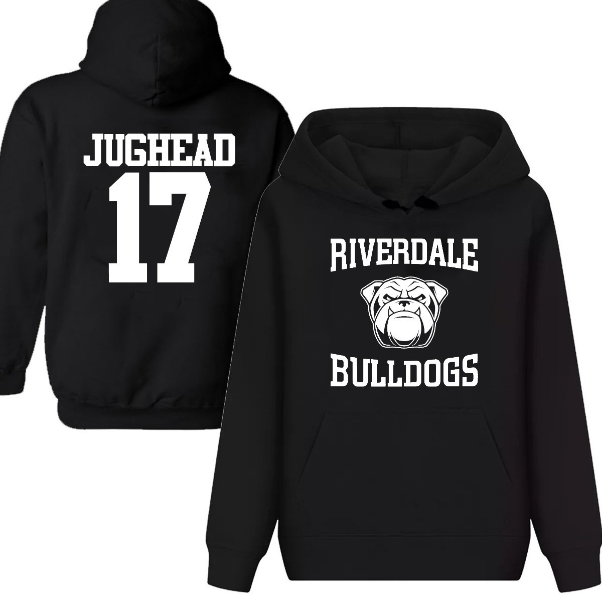 Kit 2 Blusa Moletom Riverdale Bulldogs Personagens Serie - R$ 169,00 em Mercado Livre