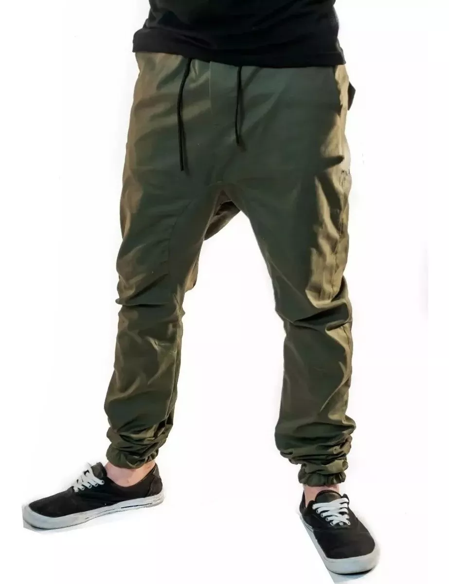 calça sarja jogger masculina