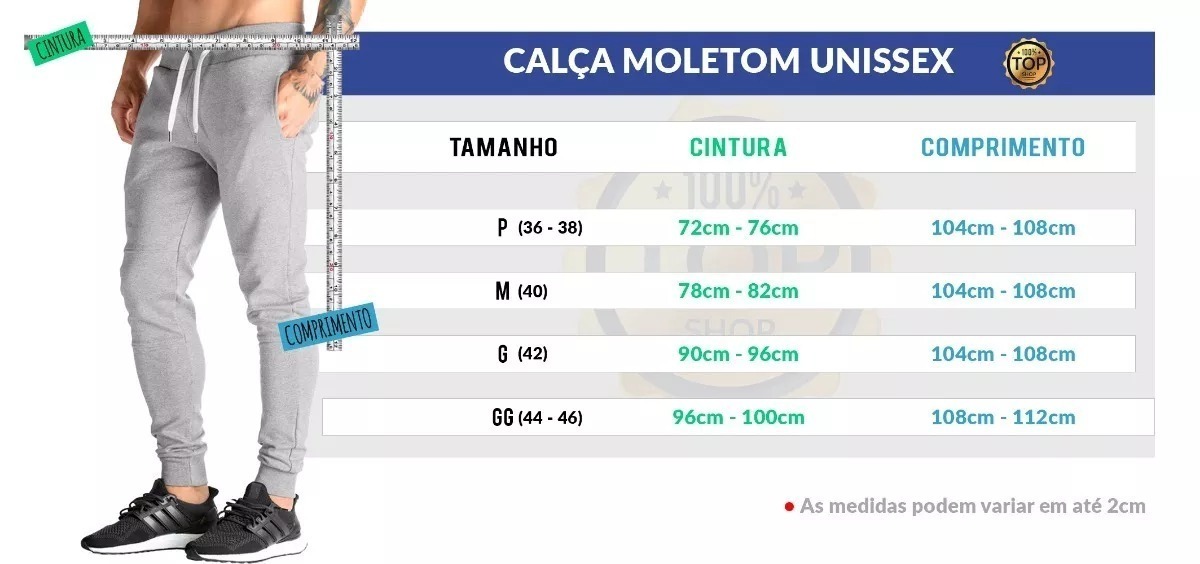 calça moletom internacional