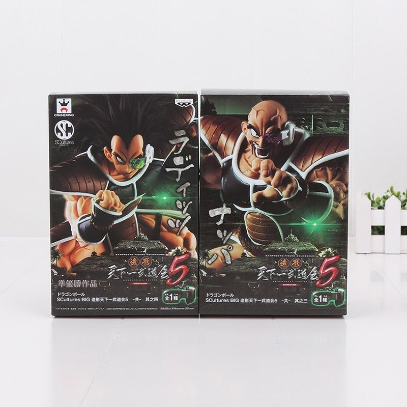 Kit 2 Figure Action Boneco Raditz + Nappa Dragon Ball Z - R$ 164,90 em Mercado Livre