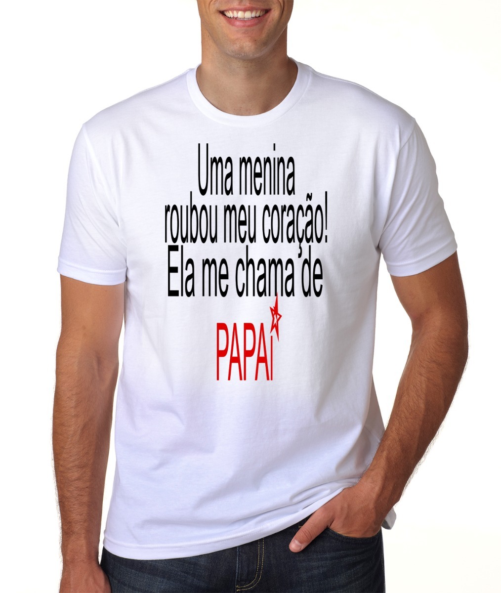 Kit 2 Pç Camisa Personalizada Frases Pai E Filha Amor Oferta R 51