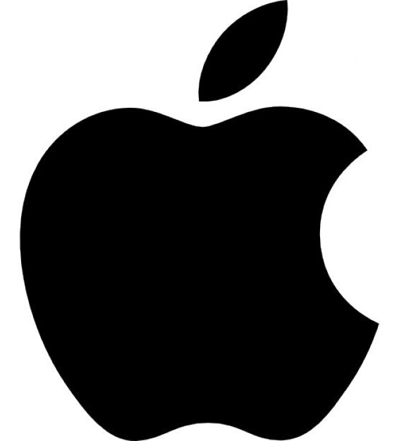 Kit 3 Adesivos Apple Logo Maça iPad Macbook iPhone R