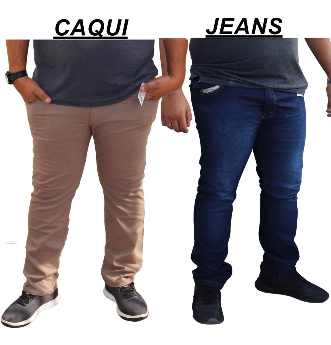 calça jeans masculina extra