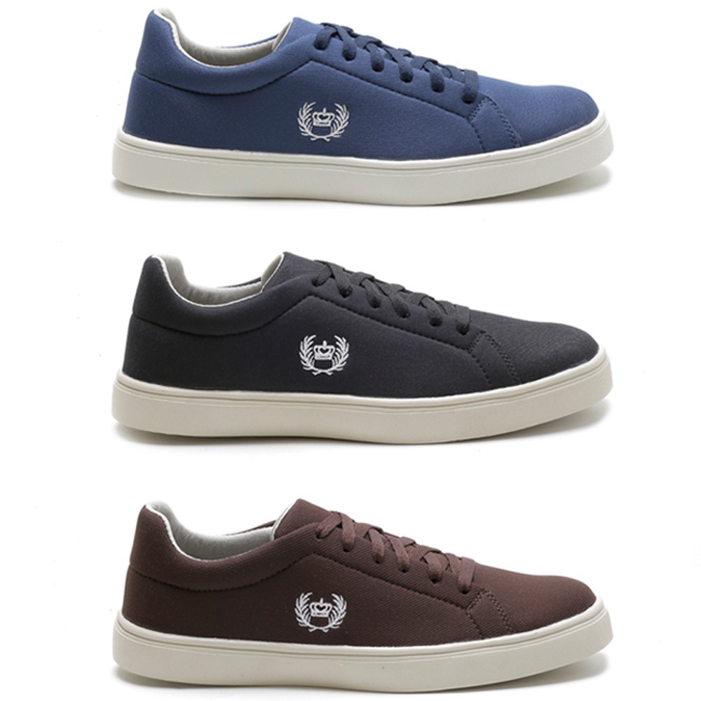 Kit 3 Pares Sapatenis Tenis Casual Masculino Oferta Limitada - R$ 129,00 em Mercado Livre