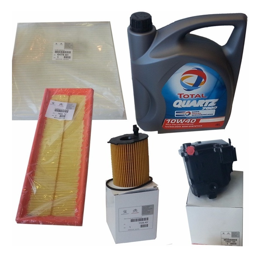 Combustible /& Kit De Servicio De Filtro De Aceite Peugeot Expert 1.6 BlueHDi Diesel 16 /> Aire