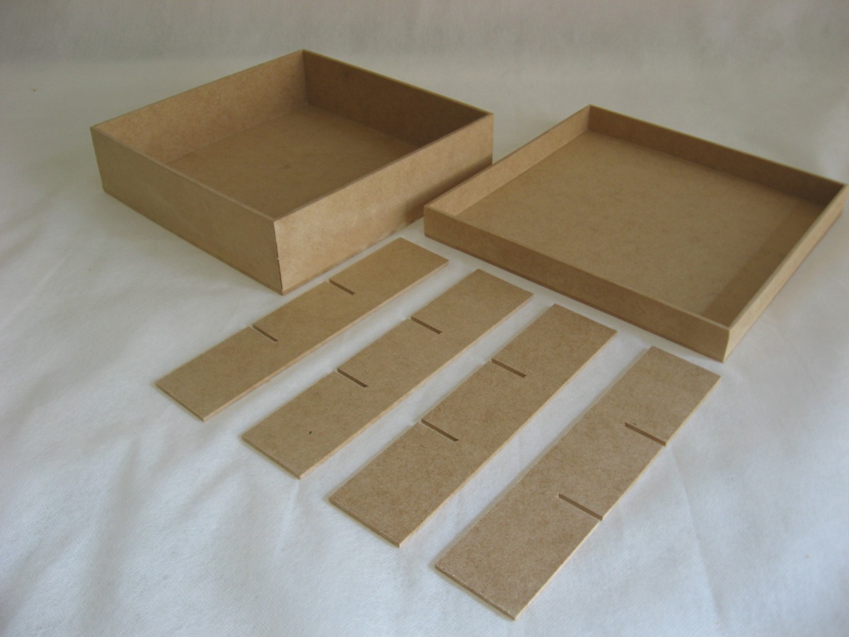 Kit 40 Caixas 20x20x5 Mdf Cru Com 9 Divisórias Atacado R$ 219,90 em Mercado Livre Armario Para Cozinha De Parede ~ Kit 40 Caixas 20x20x5 Mdf Cru Com 9 Divisórias Atacado R$ 219,90 em Mercado Livre